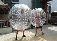 वयस्कों के लिए 1.0 मिमी पीवीसी / टीपीयू Inflatable बम्पर बॉल, आउटडोर खेल खेल गेंद