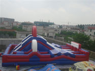 वाणिज्यिक विशालकाय Inflatable मनोरंजन पार्क / स्लाइड के साथ Inflatable बाधा कॉम्बो