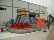 मानव चित्रा Inflatable मनोरंजन पार्क / जेल थीम Inflatable मज़ा शहर