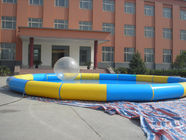 मनोरंजन जल पार्क के लिए Inflatable परिपत्र स्विमिंग पूल / Inflatable स्विमिंग पूल
