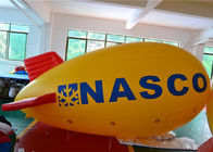 विज्ञापन के लिए विज्ञापन के लिए बड़ी Inflatable ब्लिंप / विज्ञापन के लिए Inflatable हवाई जहाज गुब्बारा