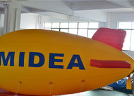 विज्ञापन के लिए विज्ञापन के लिए बड़ी Inflatable ब्लिंप / विज्ञापन के लिए Inflatable हवाई जहाज गुब्बारा