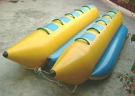 0.9 मिमी पीवीसी तिरपाल Inflatable मक्खी मत्स्य पालन नाव / केले नाव 6 व्यक्तियों के लिए पानी के खेल