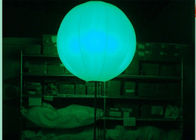 2.5 मीटर विज्ञापन एलईडी लाइट बैलून / लोकप्रिय इन्फ्लोमैट विज्ञापन गुब्बारे