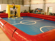 0.55mm पीवीसी Inflatable फुटबॉल खेल का मैदान / Inflatable खेल खेल / खेल मनोरंजन