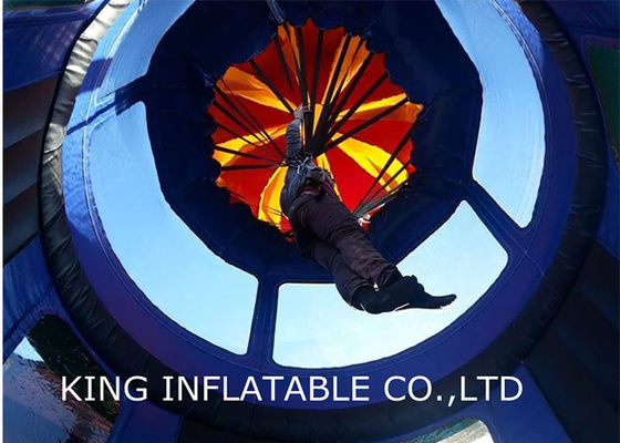 वाणिज्यिक रॉकेट पैराशूट 0.55 मिमी Inflatable कूदते महल