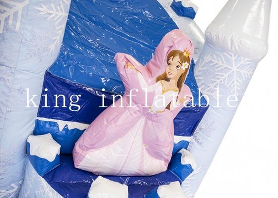 स्लाइड के साथ बच्चों के वाणिज्यिक Inflatable जमे हुए बाउंसर कॉम्बो