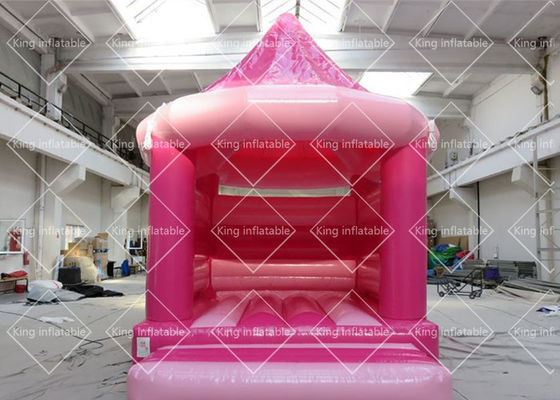 शादी के उपयोग के लिए आउटडोर व्हाइट 4x3.5m हिंडोला Inflatable उछालभरी महल