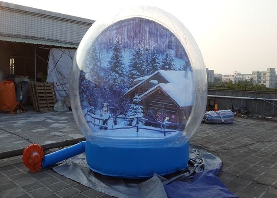 महोत्सव 2.5 मीटर Inflatable विज्ञापन उत्पाद पीवीसी तिरपाल स्नोबॉल