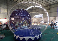 आउटडोर विज्ञापन 3 मीटर Inflatable हिमपात ग्लोब गुब्बारा
