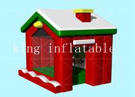 क्रिसमस वाणिज्यिक 0.55 मिमी पीवीसी Inflatable बाउंसर हाउस 3.3x2.75x3.5m