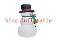 अनुकूलित Inflatable क्रिसमस उत्पाद 6 फीट कंपकंपी स्नोमैन