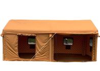 0.65 मिमी परमवीर चक्र वायुरोधी रेगिस्तान कैम्पिंग क्यूब केबिन Inflatable घटना तम्बू