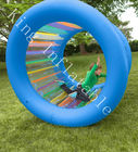 पीवीसी बच्चे आउटडोर रंगीन Inflatable रोलिंग पहिया हवा पंप के साथ