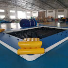 सागर पूल Inflatale 0.9 मिमी नौका विहार के लिए Unti जेलिफ़िश नेट के साथ स्विमिंग पूल