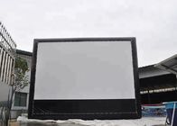 0.55 mm Inflatable Outdoor Projector Movie Screen , Jumbo Inflatable Projector Screen