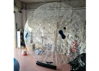0.8 मिमी पीवीसी स्पष्ट Inflatable मानव हम्सटर बुलबुला गेंद