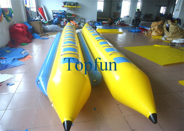 7 व्यक्तियों के लिए डबल लाइन Inflatable केले नाव