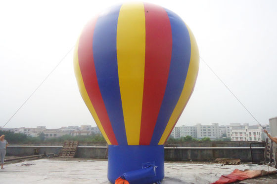 आउटडोर इवेंट्स के लिए कस्टम 5m इन्फ्लेटेबल ग्राउंड एडवरटाइजिंग बैलून बैनर्स