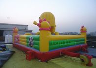 बच्चों के लिए अनुकूलित Inflatable मनोरंजन पार्क 0.55mm पीवीसी तिरपाल