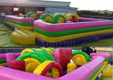 प्लेटो पीवीसी तिरपाल, बच्चों के लिए inflatable मनोरंजन पार्क बाधा खेल