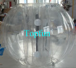 पारदर्शी शरीर Inflatable बम्पर बॉल / 1.00 मिमी मोटाई पीवीसी बॉल्स
