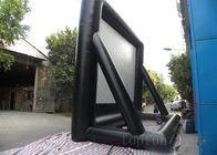 बिलबोर्ड विज्ञापन के लिए पोर्टेबल आउटडोर Inflatable प्रोजेक्शन स्क्रीन 0.55 पीवीसी तिरपाल