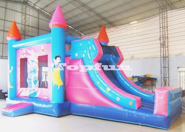 राजकुमारी Inflatable कूद महल लड़कियों के लिए मनोरंजन Inflatable उछाल हाउस