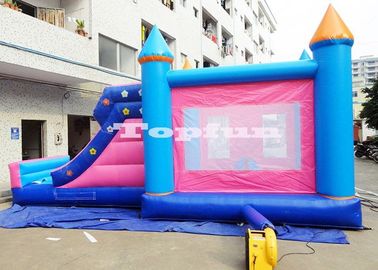 राजकुमारी Inflatable कूद महल लड़कियों के लिए मनोरंजन Inflatable उछाल हाउस