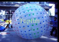 रंग डी-रिंग Inflatable Zorb बॉल, पार्क मज़ा बुलबुला Zorb बॉल