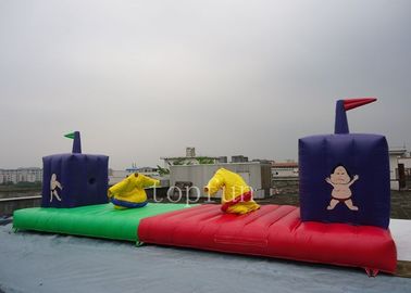 अनुकूलित Inflatable सूमो पहलवान पोशाक, वयस्क / बच्चों के मनोरंजन खेल खेल
