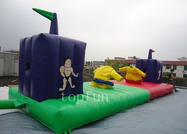 अनुकूलित Inflatable सूमो पहलवान पोशाक, वयस्क / बच्चों के मनोरंजन खेल खेल