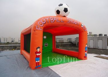 पीवीसी फुटबॉल 4 गोलों के साथ Inflatable फुटबॉल मैदान के लिए गोलीबारी