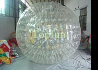 मानव Inflatable Zorbing गेंद, सफेद रंग पीवीसी Inflatable रोलिंग ज़ोरब
