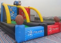 पीवीसी स्वनिर्धारित Inflatable सॉकर क्षेत्र, मजेदार बास्केटबॉल शूटिंग खेल