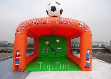 मनोरंजन के लिए अनुकूलित Inflatable फुटबॉल फील्ड पीवीसी तिरपाल बास्केटबॉल