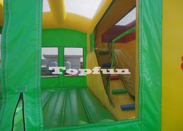 लड़कियों के लिए गुड़िया हाउस Inflatable कूदते महल लीड मुक्त पीवीसी तिरपाल