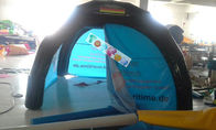 4 पैर फ्रेम ट्यूब के साथ पानी के सबूत Inflatable स्पाइडर तम्बू काले