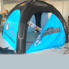 4 पैर फ्रेम ट्यूब के साथ पानी के सबूत Inflatable स्पाइडर तम्बू काले