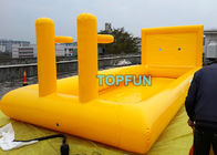बास्केटबॉल फ़्रेम Inflatable स्विमिंग पूल हैंडल नाव के लिए 10 x 4m आयाम