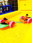 बास्केटबॉल फ़्रेम Inflatable स्विमिंग पूल हैंडल नाव के लिए 10 x 4m आयाम