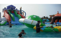 प्लेटो पीवीसी तिरपाल 0.9 मिमी के साथ 25 मीटर आउटडोर Inflatable पानी पार्क