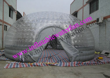 घटनाओं को अनुकूलित करें 8M Inflatable बुलबुला तम्बू पीवीसी आउटडोर के लिए पारदर्शी