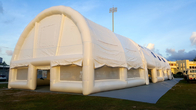 वाणिज्यिक सफेद Inflatable घटना तम्बू पीवीसी आउटडोर पार्टी तम्बू
