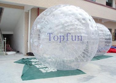 Unti- यूवी टिकाऊ पानी Zorbing गेंद दिलचस्प गर्म हवा वेल्डेड