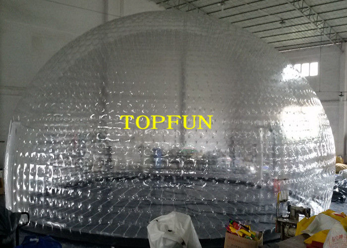 प्रदर्शनी और पार्टी के लिए पारदर्शी पीवीसी बड़े Inflatable बुलबुला डोम तम्बू