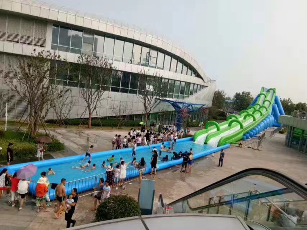 वाणिज्यिक पूल स्लाइड विशाल inflatable स्लाइड सिटी आउटडोर मनोरंजन पार्क inflatable स्लाइड बिक्री के लिए