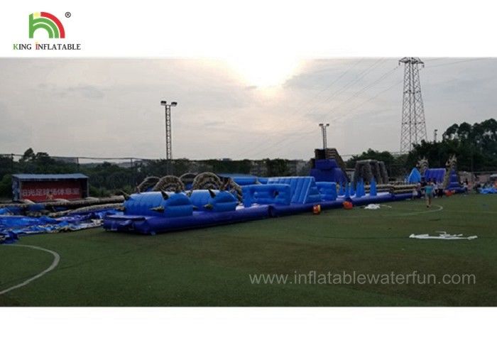 Big Outdoor Adult Inflatable Obstacle Challenging Sports Games Water Proof & Lead Free