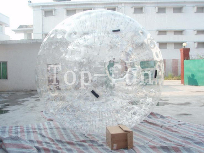 पार्टी / Wlub पार्क / स्क्वायर, बड़े Inflatable समुद्र तट गेंदों के लिए आकर्षक Inflatable ज़ॉर्बिंग बॉल