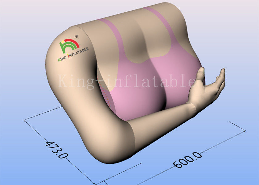 Advertising Nylon Fabric Simulation Thoracic Model For Medical Show ROHS CE UL